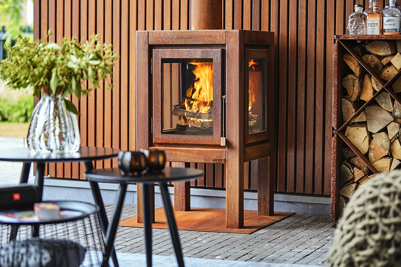 RB73 Terrassenkamin Quaruba XL