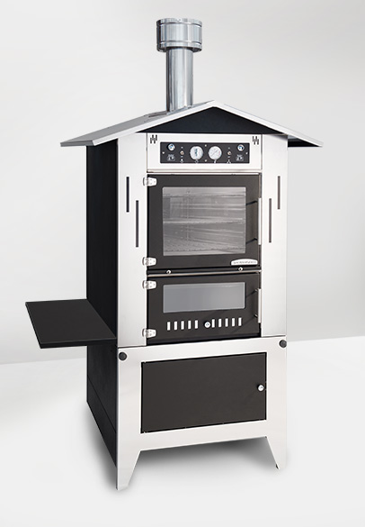 Rossofuoco Holzbackofen Steel 100 CC