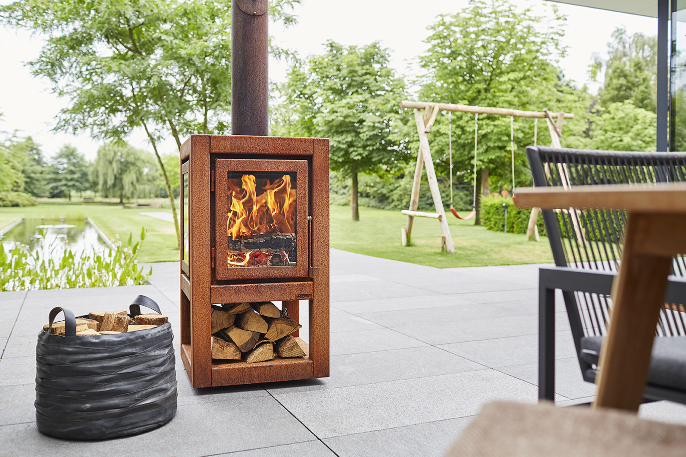 RB73 Terrassenkamin Quaruba XL mobile